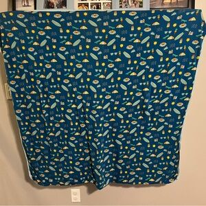 Little Sleepies Cloud Bamboo Surf’s Up 50x50 blanket